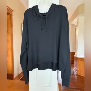 Athleta Women's XLT Black Hoodie Yoga Comfy Top.